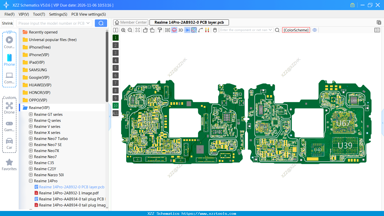 Realme 14Pro-2AB932-0 PCB Layer
